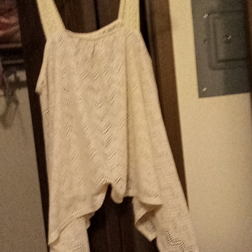 Lace with straps top